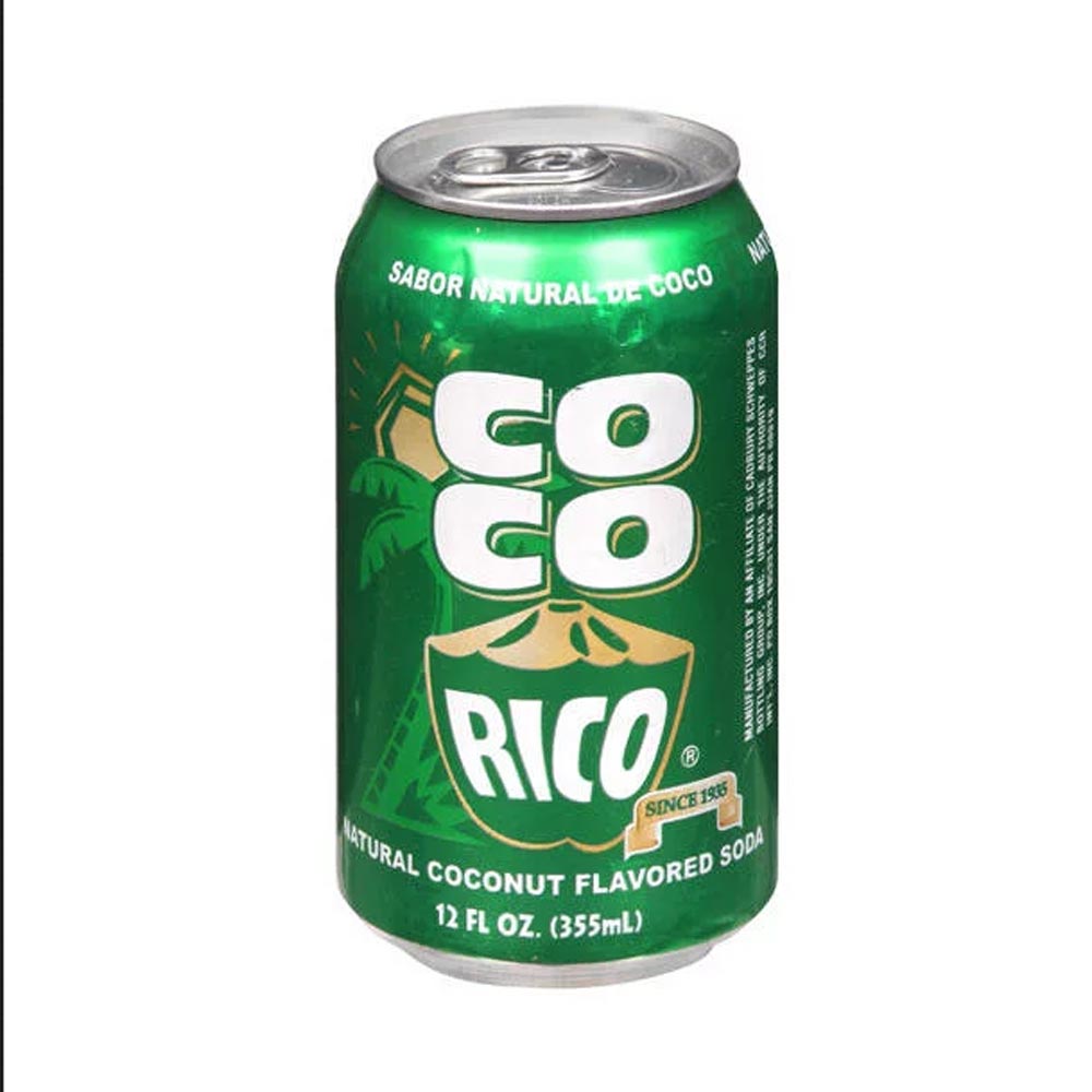 Coco Rico Coconut Soda 12 FL OZ 1PK Coco Rico Coconut Soda 12 FL OZ 1PK