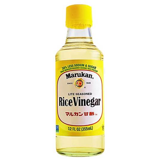 30% less sodium & sugar rice vinegar