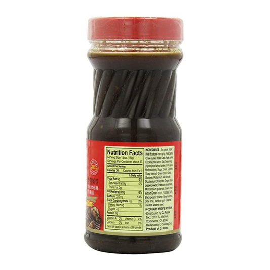 Korean BBQ Original Sauce Kalbi Marinade for Ribs nutrition