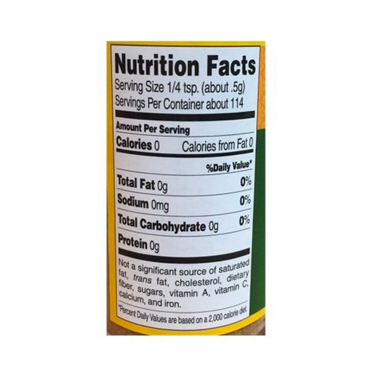 dynasty chinese five spices nutrition