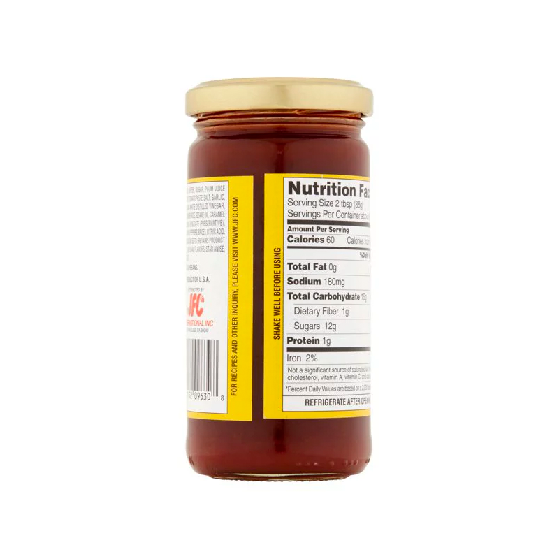 dynasty plum sauce nutrition