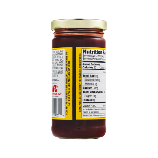 dynasty sweet sour sauce nutrition facts