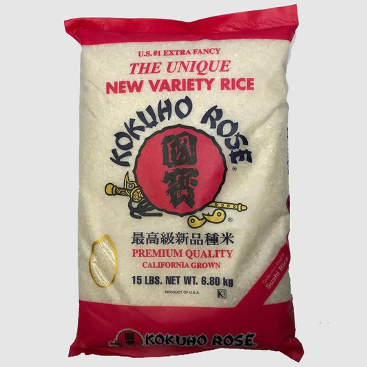 Kokuho Rice Rose Rice Red 15LB