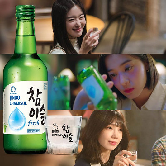 Jinro Traditional Chamisul Green Grape Soju