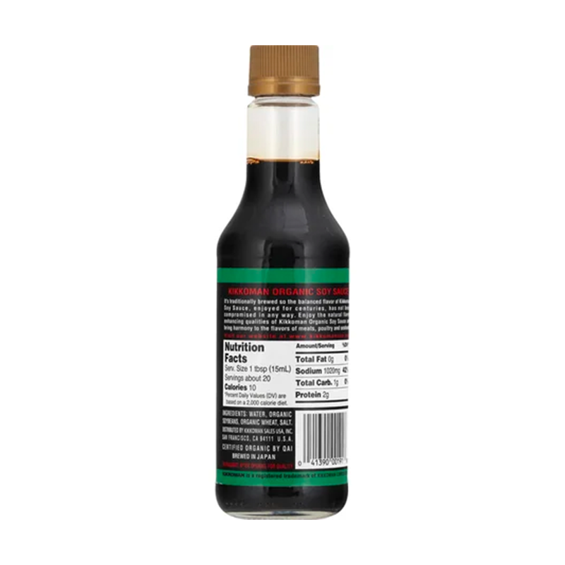 Organic Soy Sauce nutrition Organic Soy Sauce nutrition