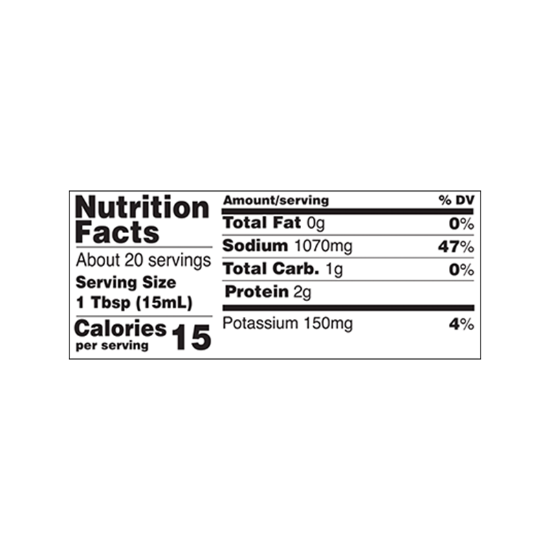 kikkoman tamari soy sauce nutrition kikkoman tamari soy sauce nutrition