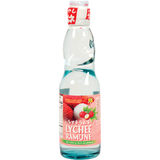 Honey Bee Lychee Ramune Drink 6.7oz Honey Bee Lychee Ramune Drink 6.7oz