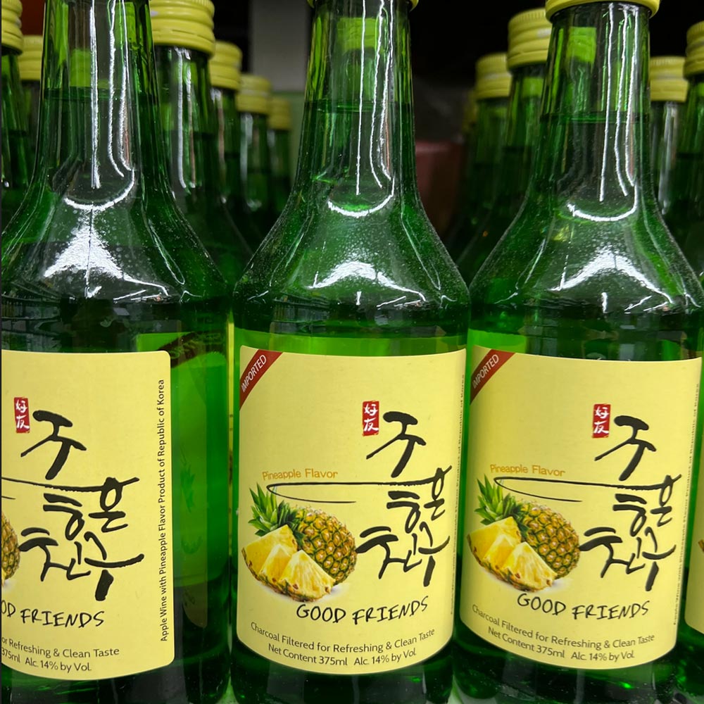 Good Friends Korean Wine Pineapple Good Friends Korean Wine Pineapple