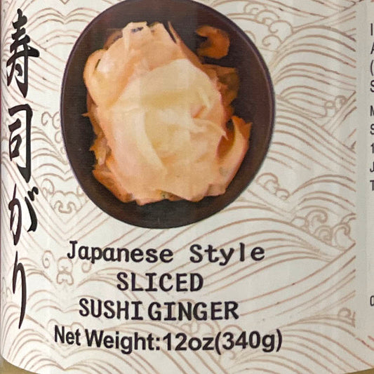 Japanese Style Sliced Sushi Ginger
