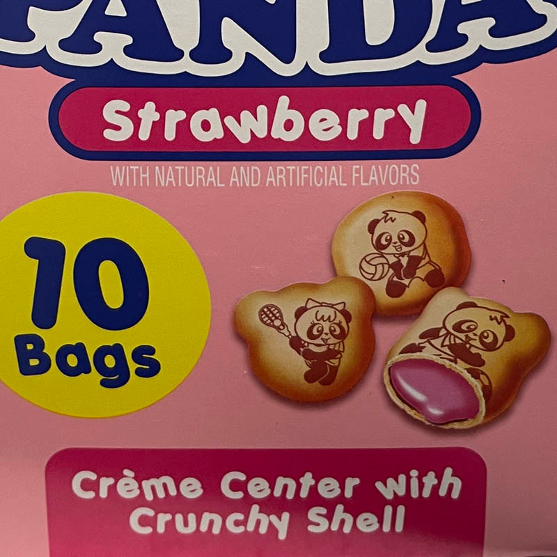 Meiji Hello Panda Strawberry Crunch