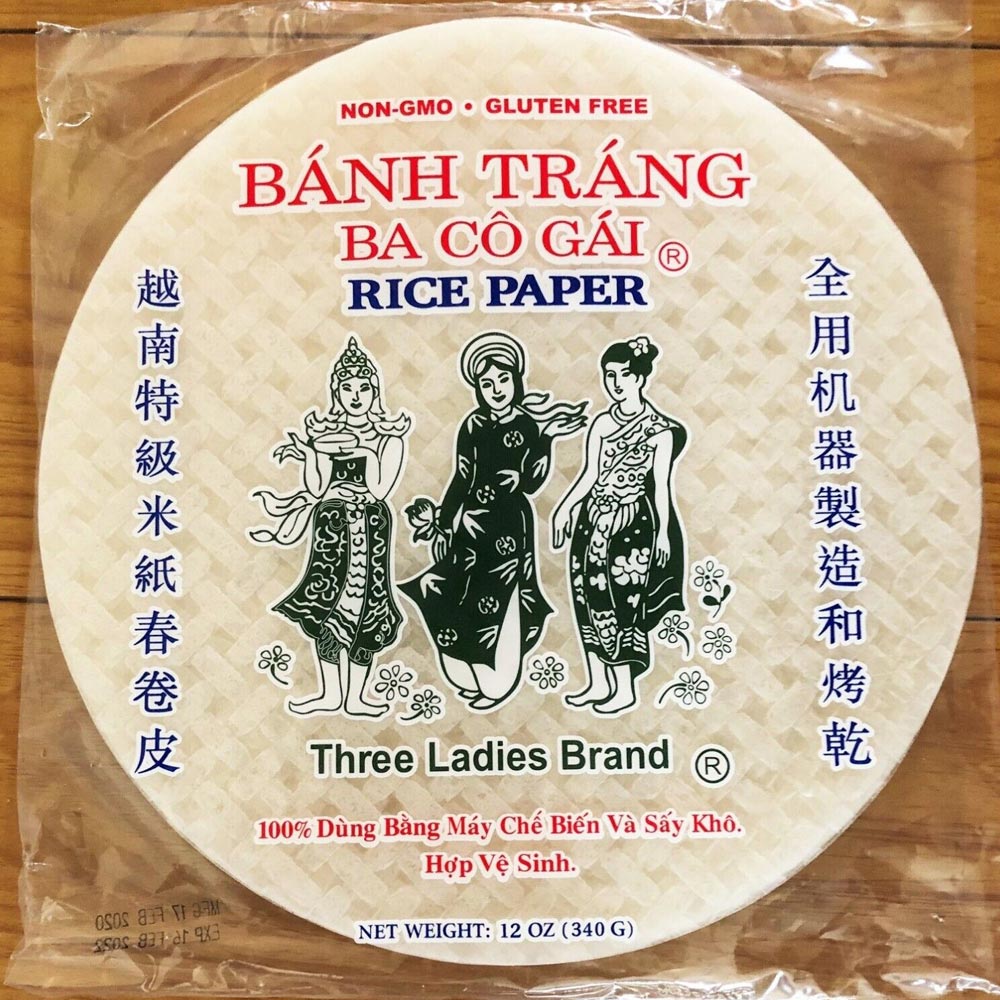 Three Ladies Rice Paper 12oz 22cm Three Ladies Rice Paper 12oz 22cm