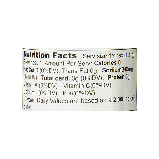 s&b seasoned pepper nutrition