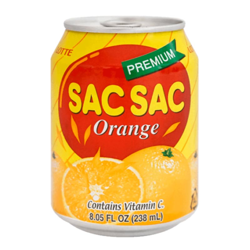 Lotte Sac Sac Premium Orange Juice & Vitamin C Extra Pulp Media 1 of 1