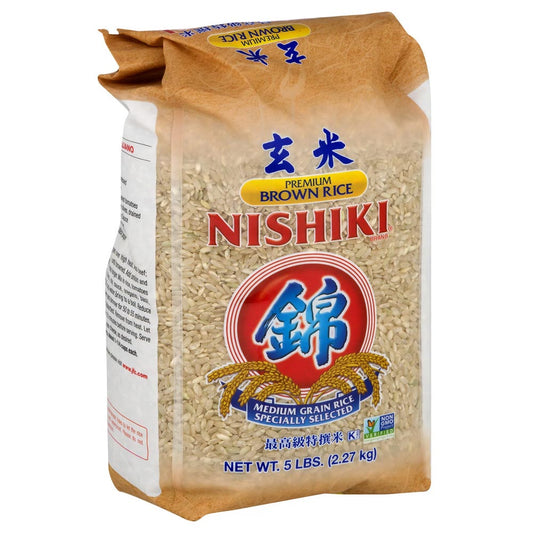 NISHIKI Brown Rice 5 LB