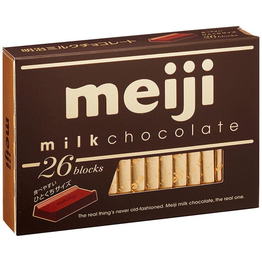 Meiji, Milk Chocolate, 26 pc , Japan Candy