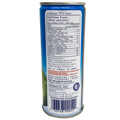 GINA Guyabano Nectar Juice Ingredients