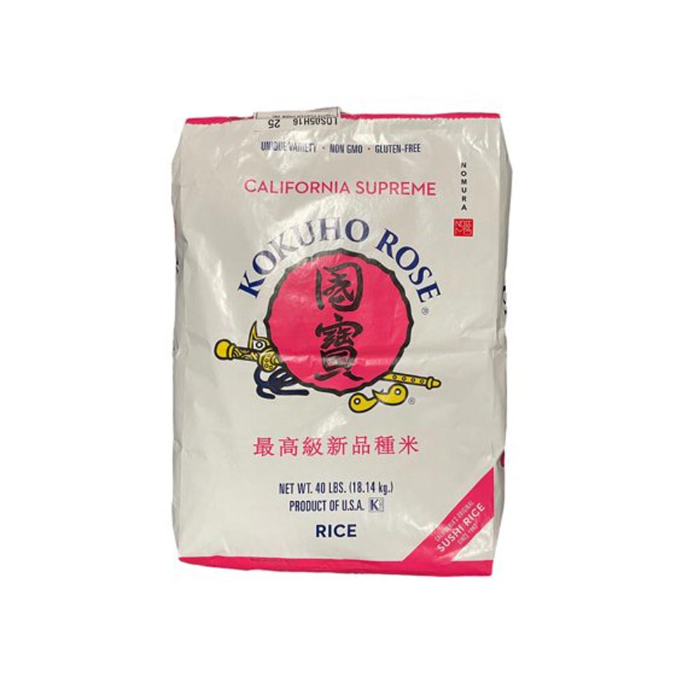 Kokuho Rice Rose Rice Red 40LB