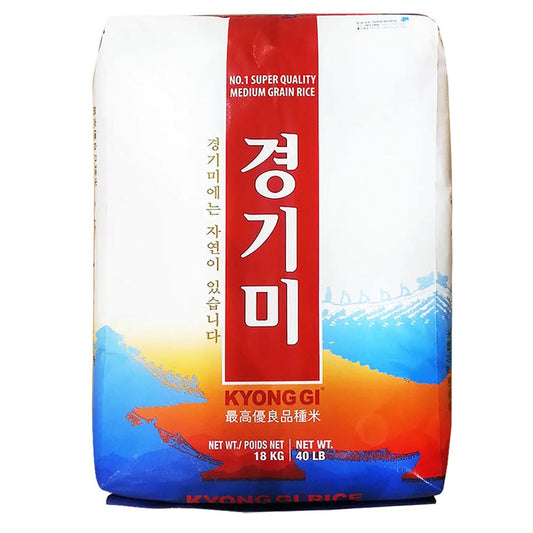 HYONG GI Medium Grain Rice 40LB