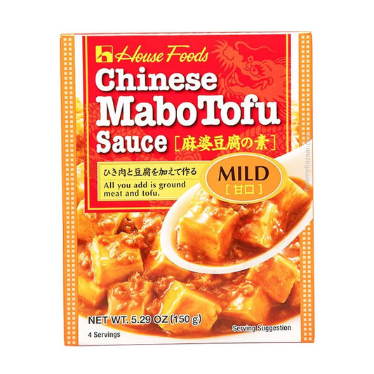 House Foods Mapo Tofu Sauce, Mild, 5.29 oz (150 g)
