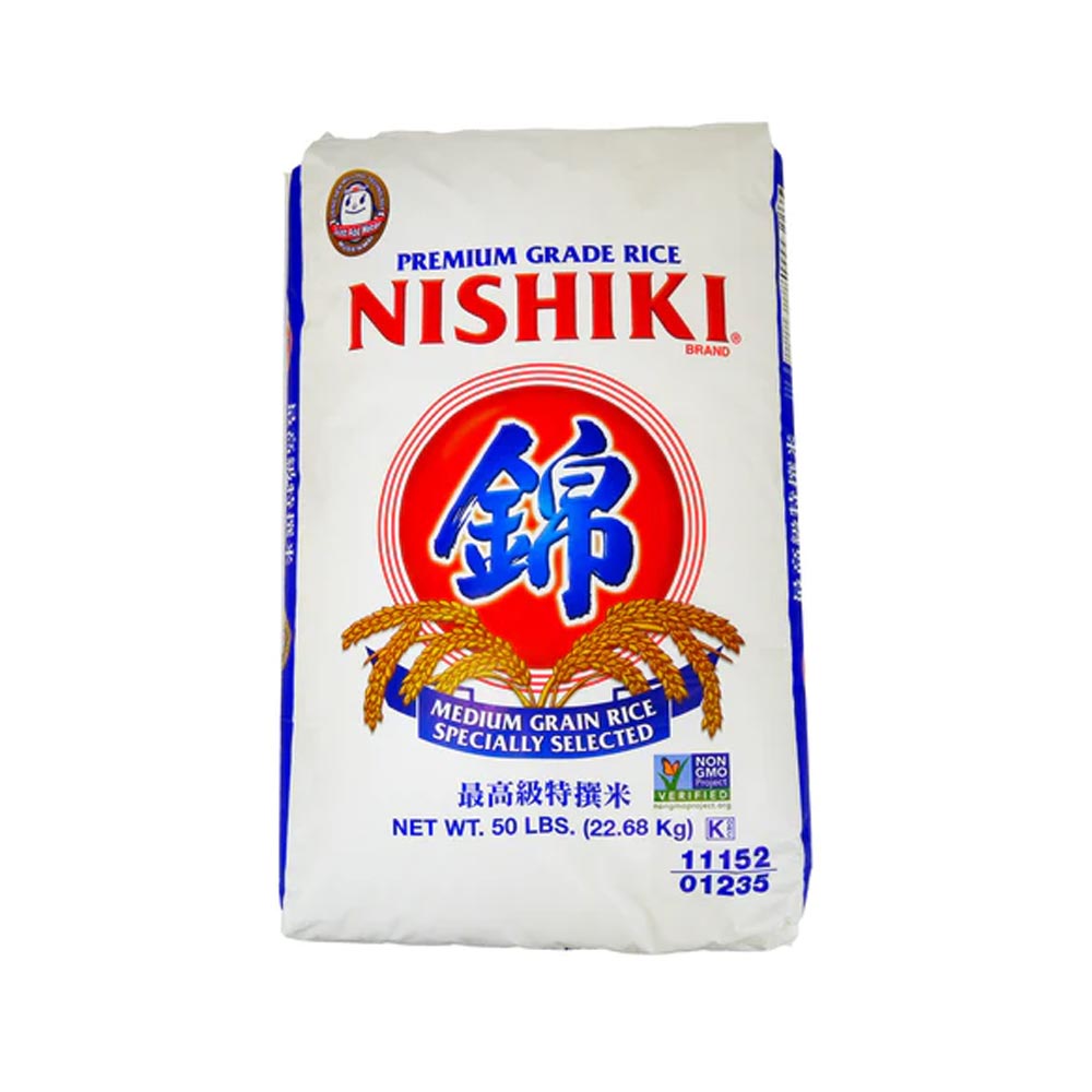 NISHKI Medium Grain Rice 50LB