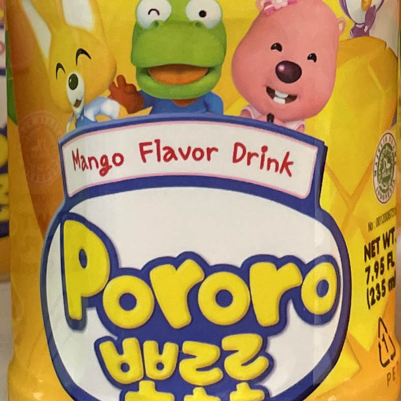 Pororo Mango Flavor Kid's Drink 2