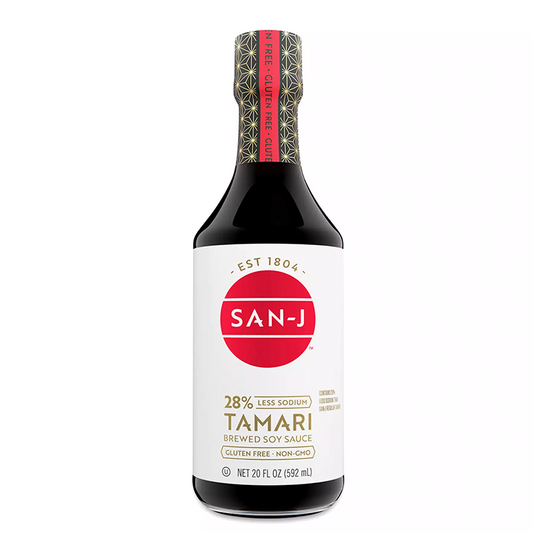San-J Tamari Soy Sauce 28% Less Sodium