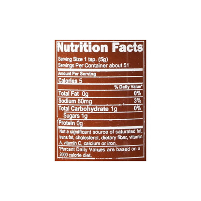 Huy Fong Sriracha Hot Chili Sauce - Multi Sizes facts